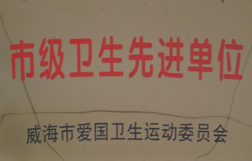 市级卫生先进单位