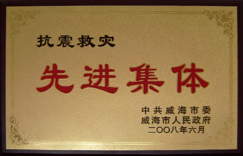 抗震救灾先进集体